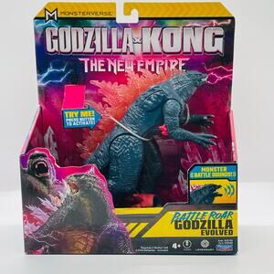 Godzilla x Kong 7" Battle Roar Godzilla Figure- NEW